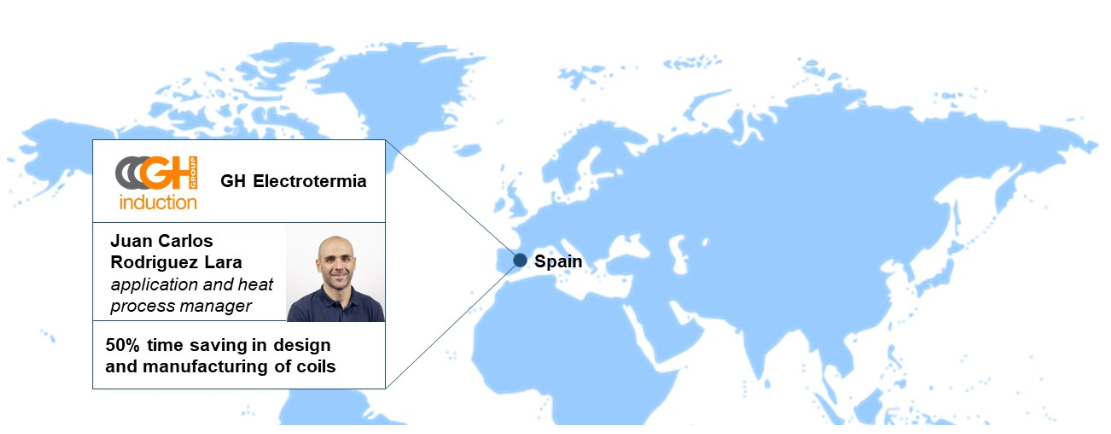 GH Induction saved 50% on the design and manufacturing time of induction coils for their customers