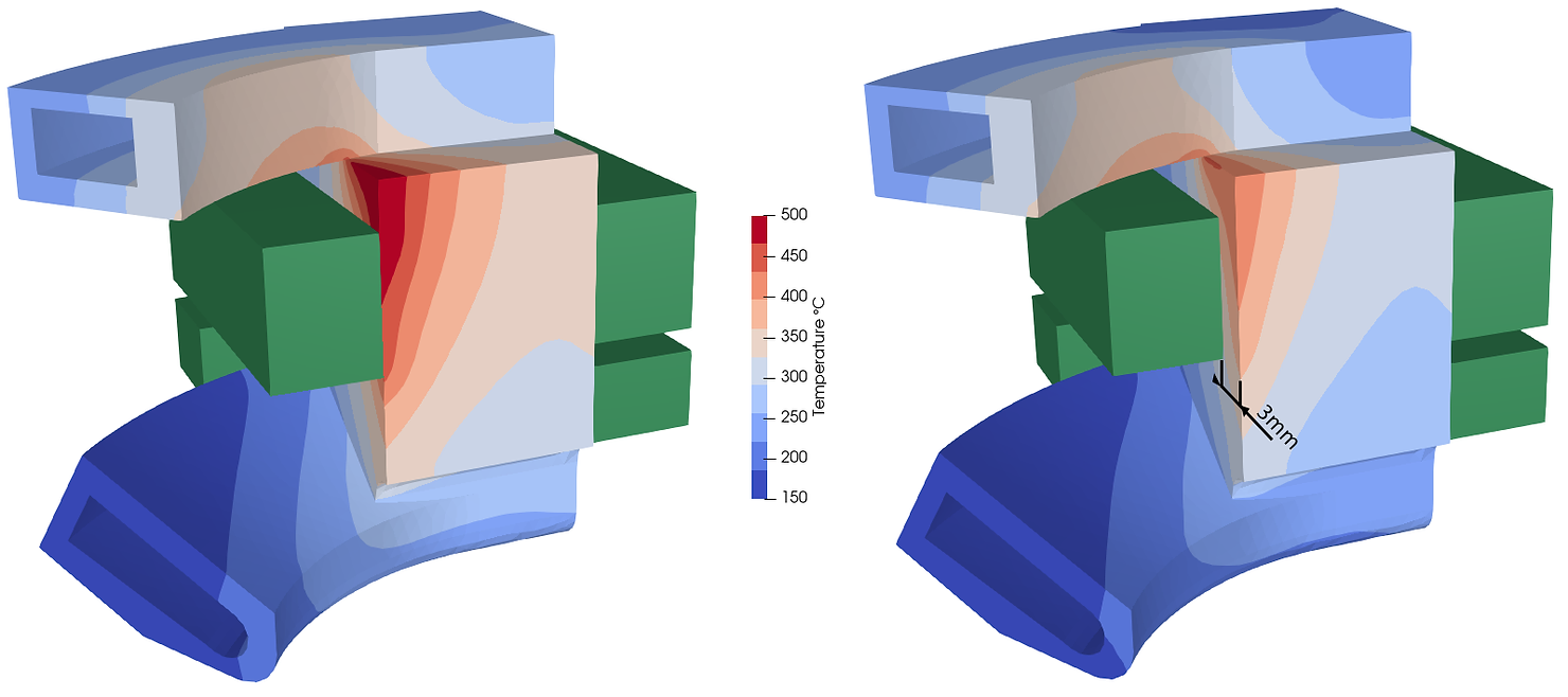 Most experienced induction coil designers will know how these changes demonstrated in this article affect the temperature distribution